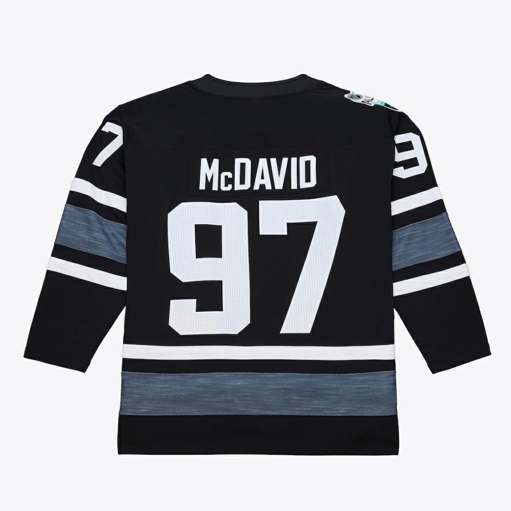 Connor McDavid Mitchell & Ness 2019 All-Star Game Power Play Jersey - Black | NHL Jerseys