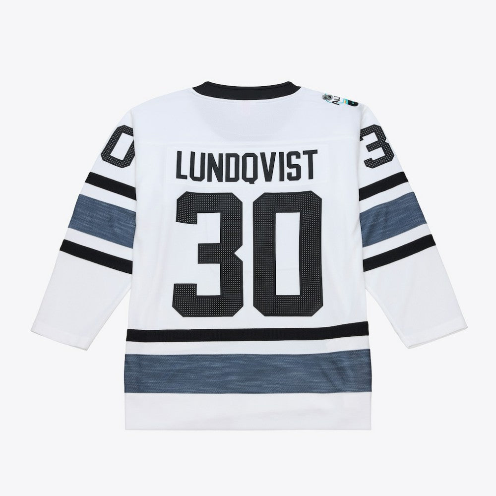 Henrik Lundqvist Mitchell & Ness 2019 All-Star Game Power Play Jersey - White | NHL Jerseys