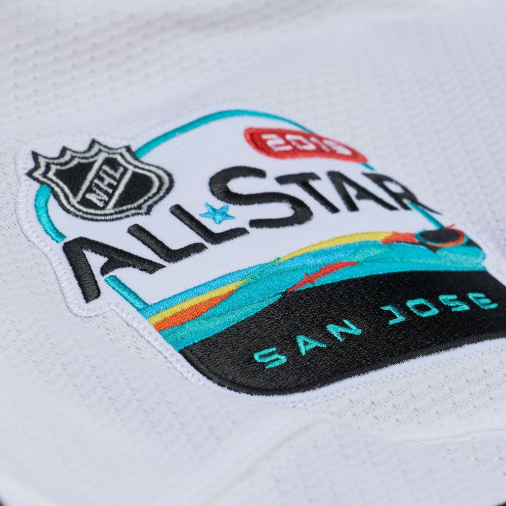 Auston Matthews Mitchell & Ness 2019 All-Star Game Power Play Jersey - White | NHL Jerseys