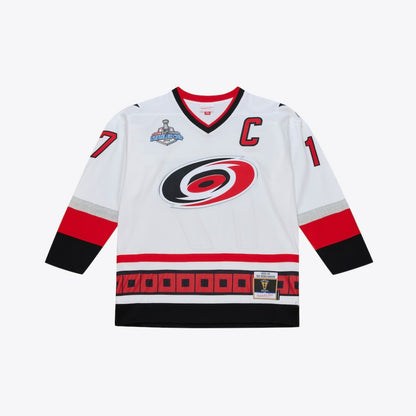 Rod Brind'Amour Carolina Hurricanes Mitchell & Ness 2005/06 Power Play Jersey - White | NHL Jerseys
