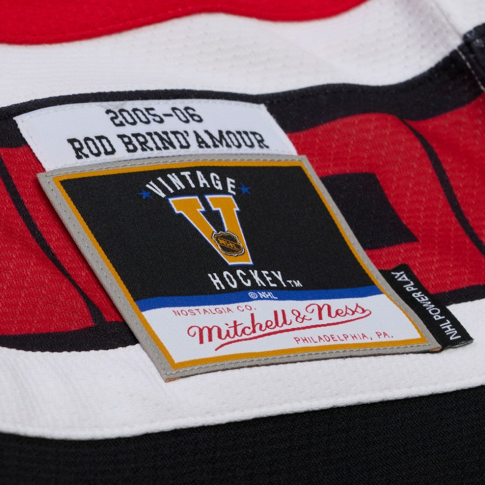 Rod Brind'Amour Carolina Hurricanes Mitchell & Ness 2005/06 Power Play Jersey - White | NHL Jerseys