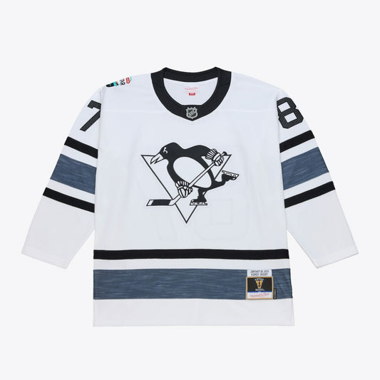 Sidney Crosby Mitchell & Ness 2019 All-Star Game Power Play Jersey - White | NHL Jerseys