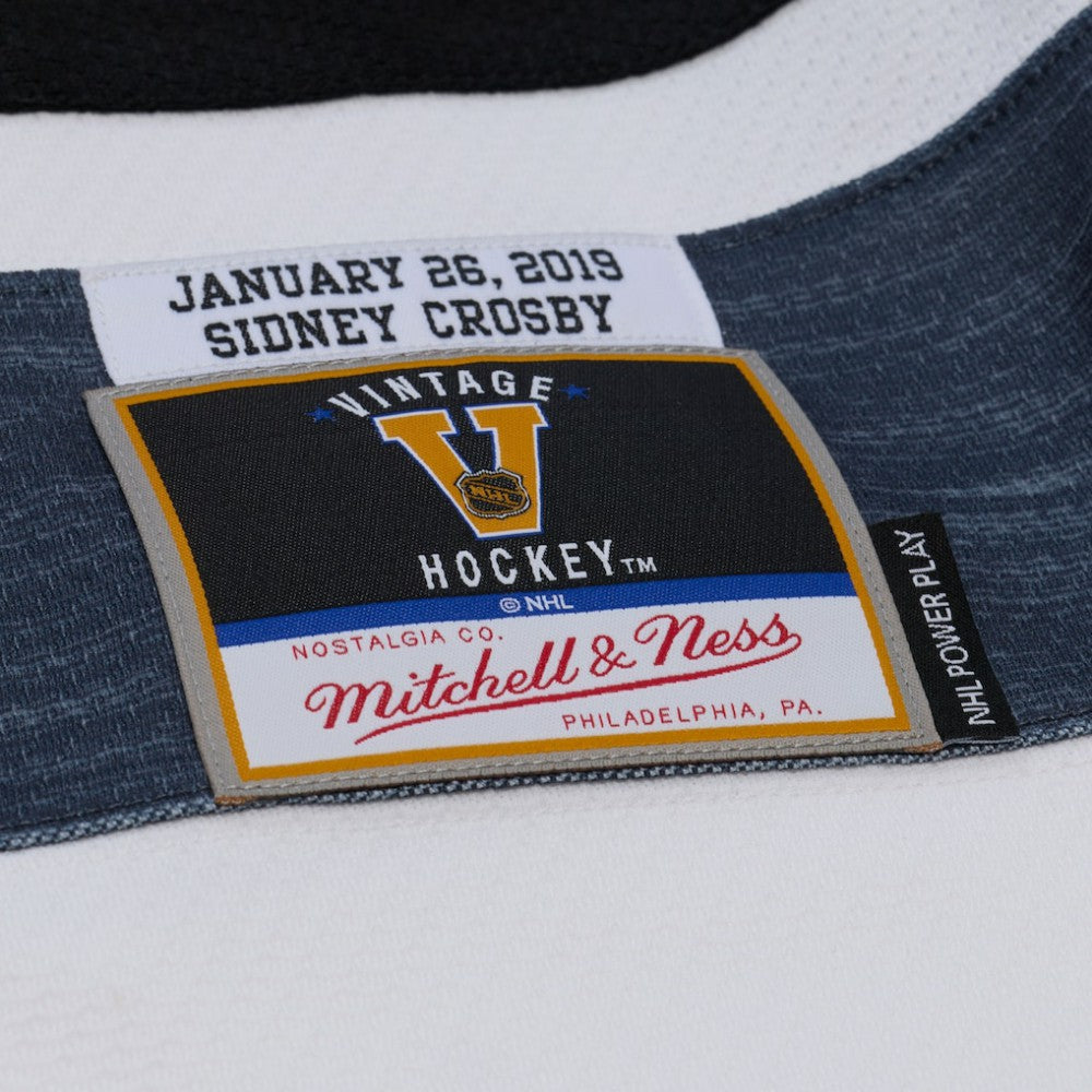 Sidney Crosby Mitchell & Ness 2019 All-Star Game Power Play Jersey - White | NHL Jerseys
