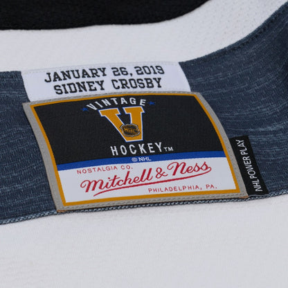 Sidney Crosby Mitchell & Ness 2019 All-Star Game Power Play Jersey - White | NHL Jerseys