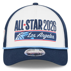 New Era -  2026 NBA All-Star Game A-Frame 9FORTY Adjustable Hat - White/Navy