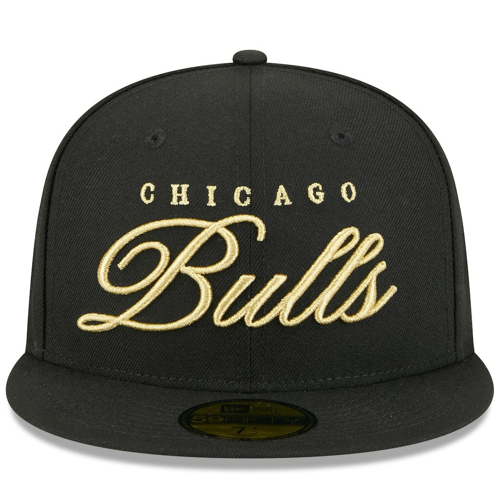 New Era - Chicago Bulls 2026 NBA All-Star Game Script 59FIFTY Fitted Hat - Black