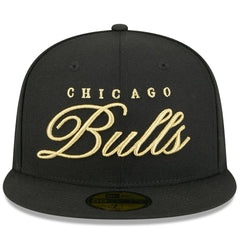 New Era - Chicago Bulls 2026 NBA All-Star Game Script 59FIFTY Fitted Hat - Black