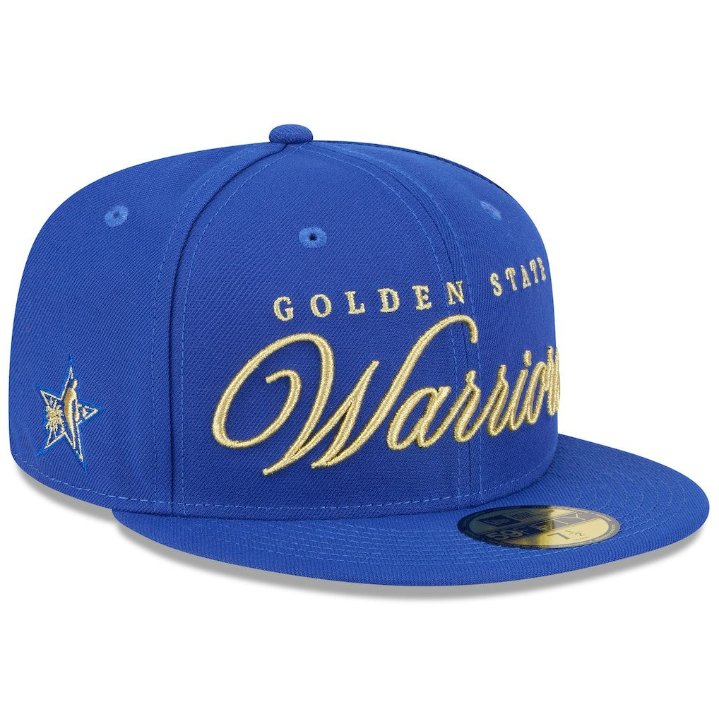 New Era - Golden State Warriors 2026 NBA All-Star Game Script 59FIFTY Fitted Hat - Royal