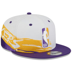 New Era - Los Angeles Lakers 2026 NBA All-Star Game Brushstroke 9FIFTY Snapback Hat - White/Purple