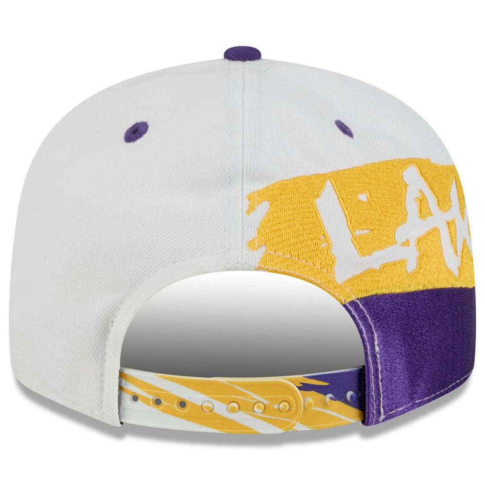 New Era - Los Angeles Lakers 2026 NBA All-Star Game Brushstroke 9FIFTY Snapback Hat - White/Purple
