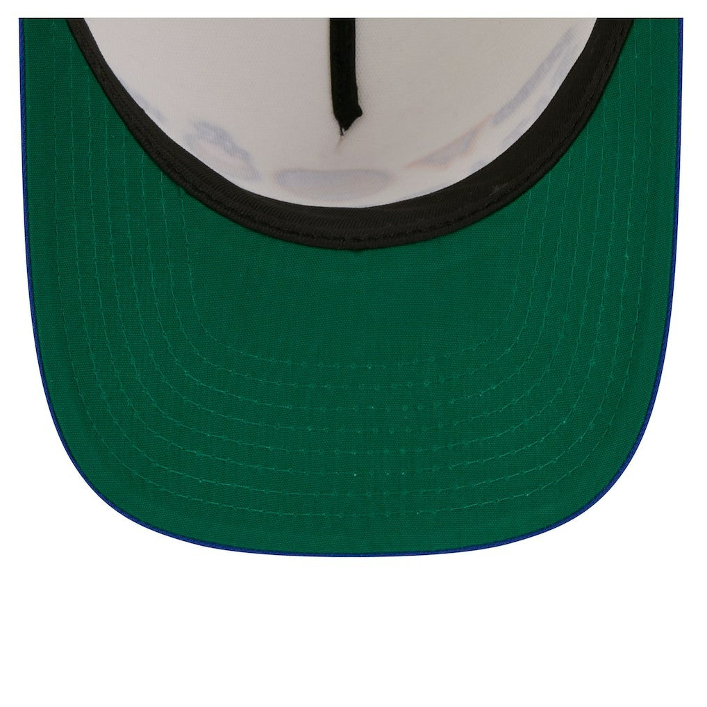 New Era - Golden State Warriors Stretched 2-Tone A-Frame 9FIFTY Adjustable Hat - Cream/Royal