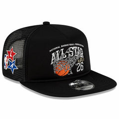 New Era - 2026 NBA All-Star Game x Alpha Industries 9FIFTY Snapback Trucker Hat - Black