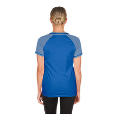 Kansas City Royals New Era Women's Gameday V-Neck T-Shirt Lifestyle