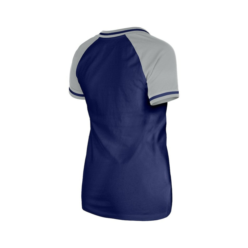 Los Angeles Dodgers New Era Women's Gameday V-Neck T-Shirt for sale
