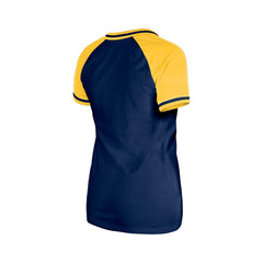 Milwaukee Brewers New Era Women's Gameday V-Neck T-Shirt Lifestyle
