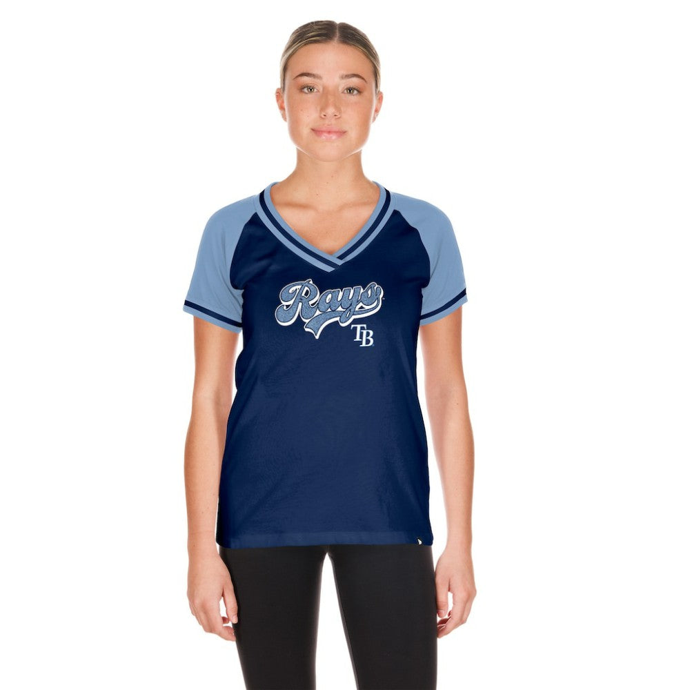 Tampa Bay Rays New Era Women's Gameday V-Neck T-Shirt Online