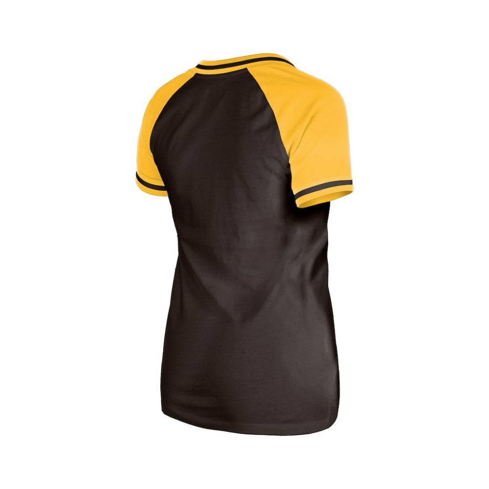 San Diego Padres New Era Women's Gameday V-Neck T-Shirt for sale
