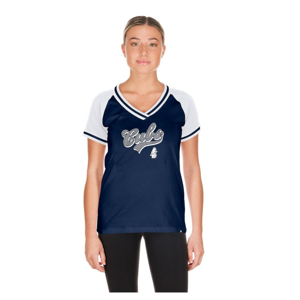 Chicago Cubs New Era Women's Gameday V-Neck T-Shirt Near Me