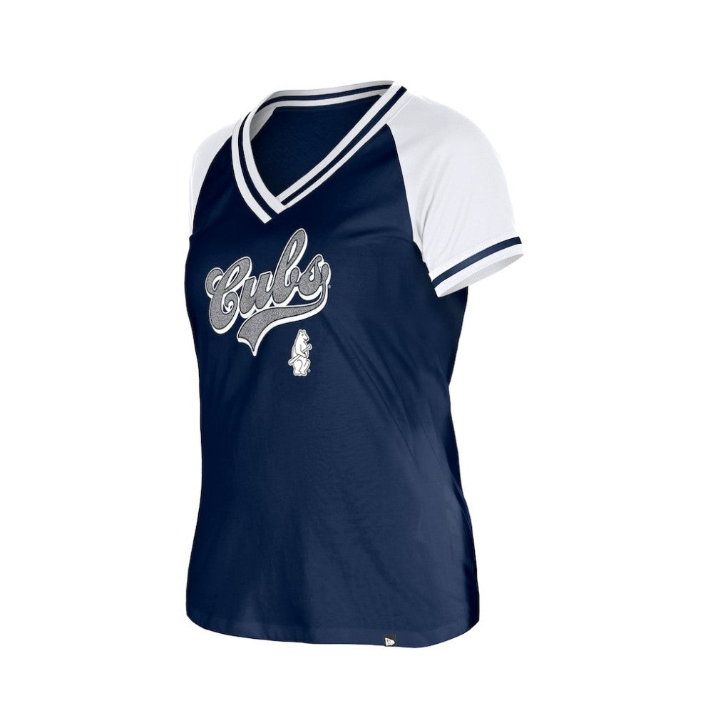 Chicago Cubs New Era Women's Gameday V-Neck T-Shirt Near Me