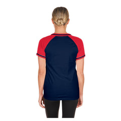 Boston Red Sox New Era Women's Gameday V-Neck T-Shirt Sale
