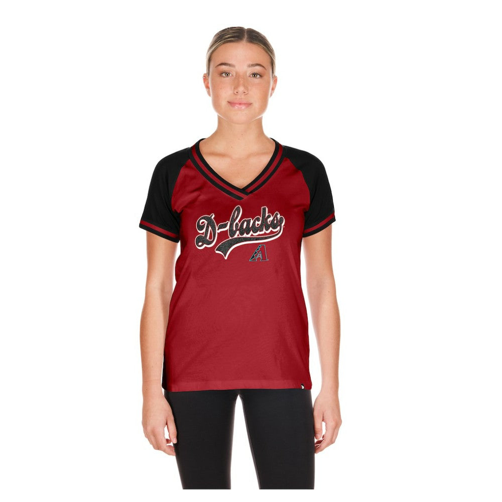 Arizona Diamondbacks New Era Women's Gameday V-Neck T-Shirt discount