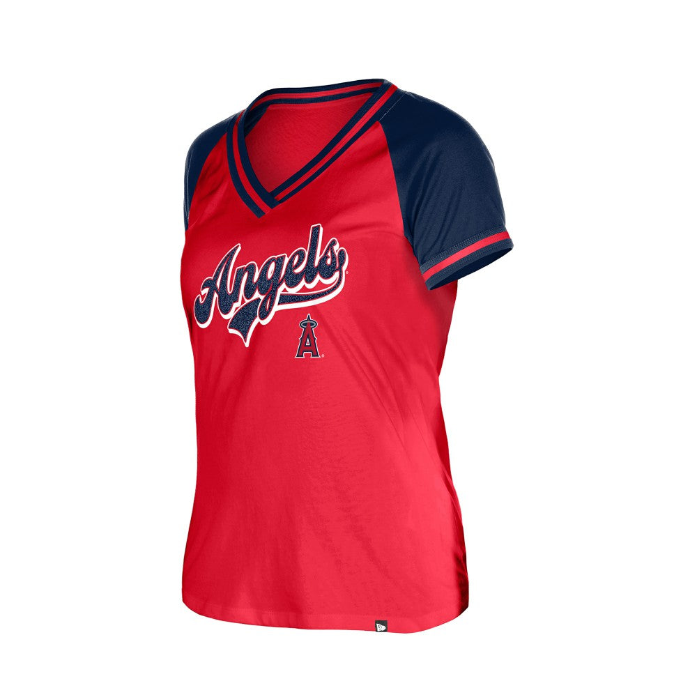 Los Angeles Angels New Era Women's Gameday V-Neck T-Shirt Near Me