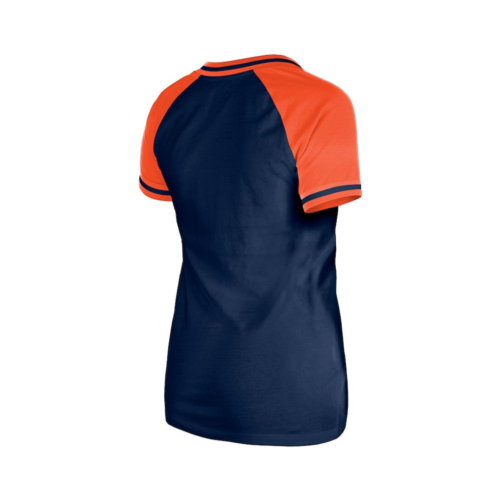 Detroit Tigers New Era Women's Gameday V-Neck T-Shirt Sale