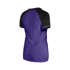 Colorado Rockies New Era Women's Gameday V-Neck T-Shirt Lifestyle