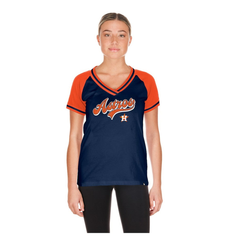 Houston Astros New Era Women's Gameday V-Neck T-Shirt for sale