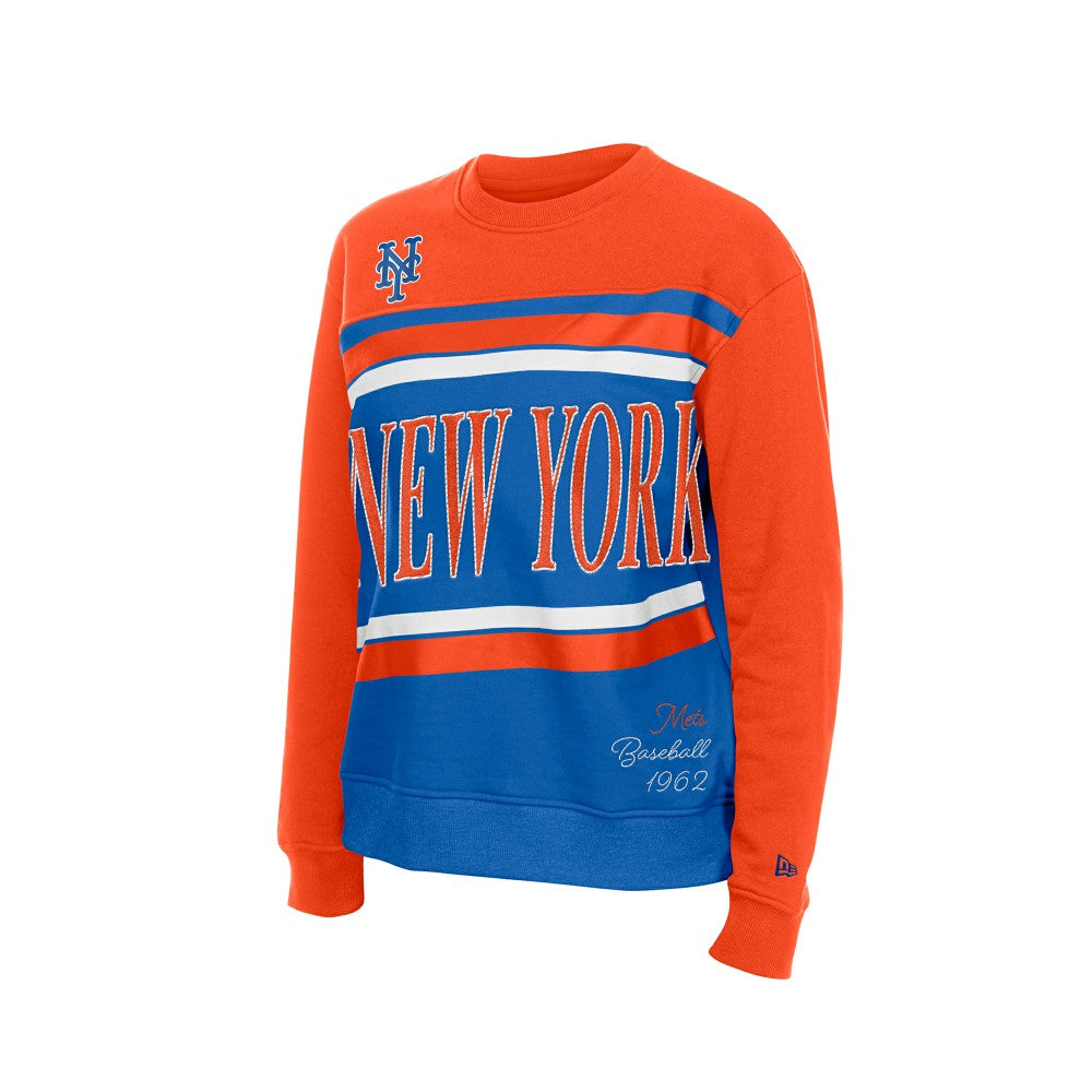 New York Mets New Era Women's Gameday Fleece Sweatshirt for sale
