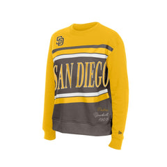 San Diego Padres New Era Women's Gameday Fleece Sweatshirt Lifestyle