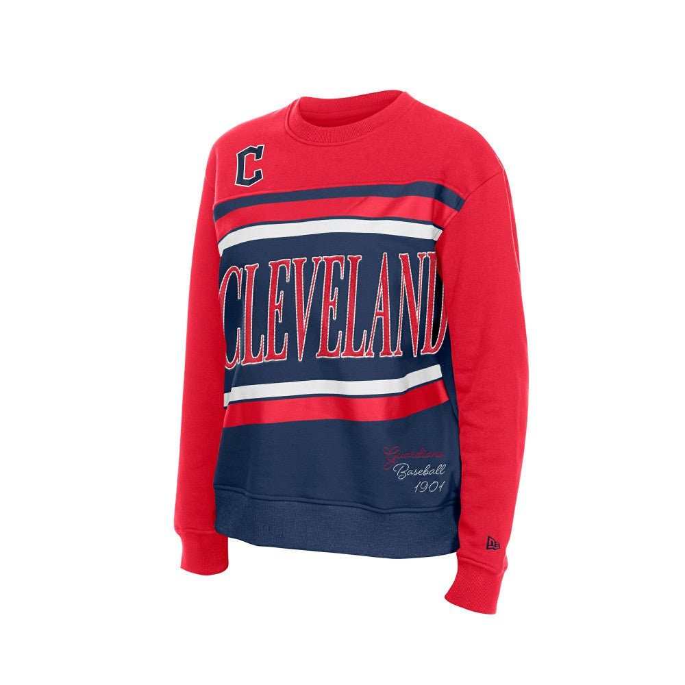 Cleveland Guardians New Era Women's Gameday Fleece Sweatshirt Clearance