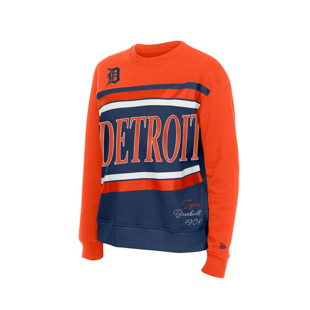 Detroit Tigers New Era Women's Gameday Fleece Sweatshirt Clearance