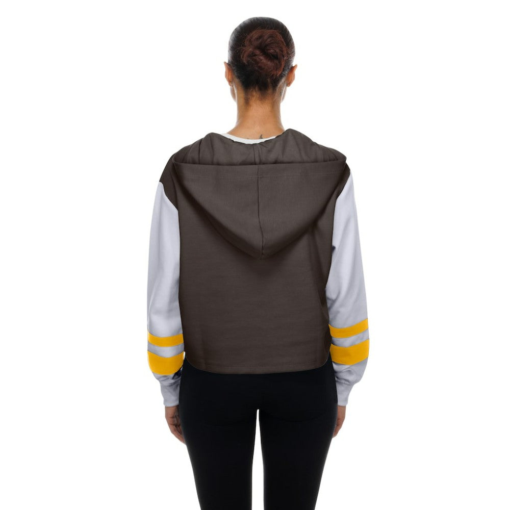 San Diego Padres New Era Women's Boxy Lace-Up Hoodie On Sale
