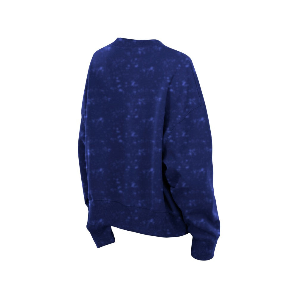 Los Angeles Dodgers New Era Women's Throwback Oversized Boxy Sweatshirt for sale