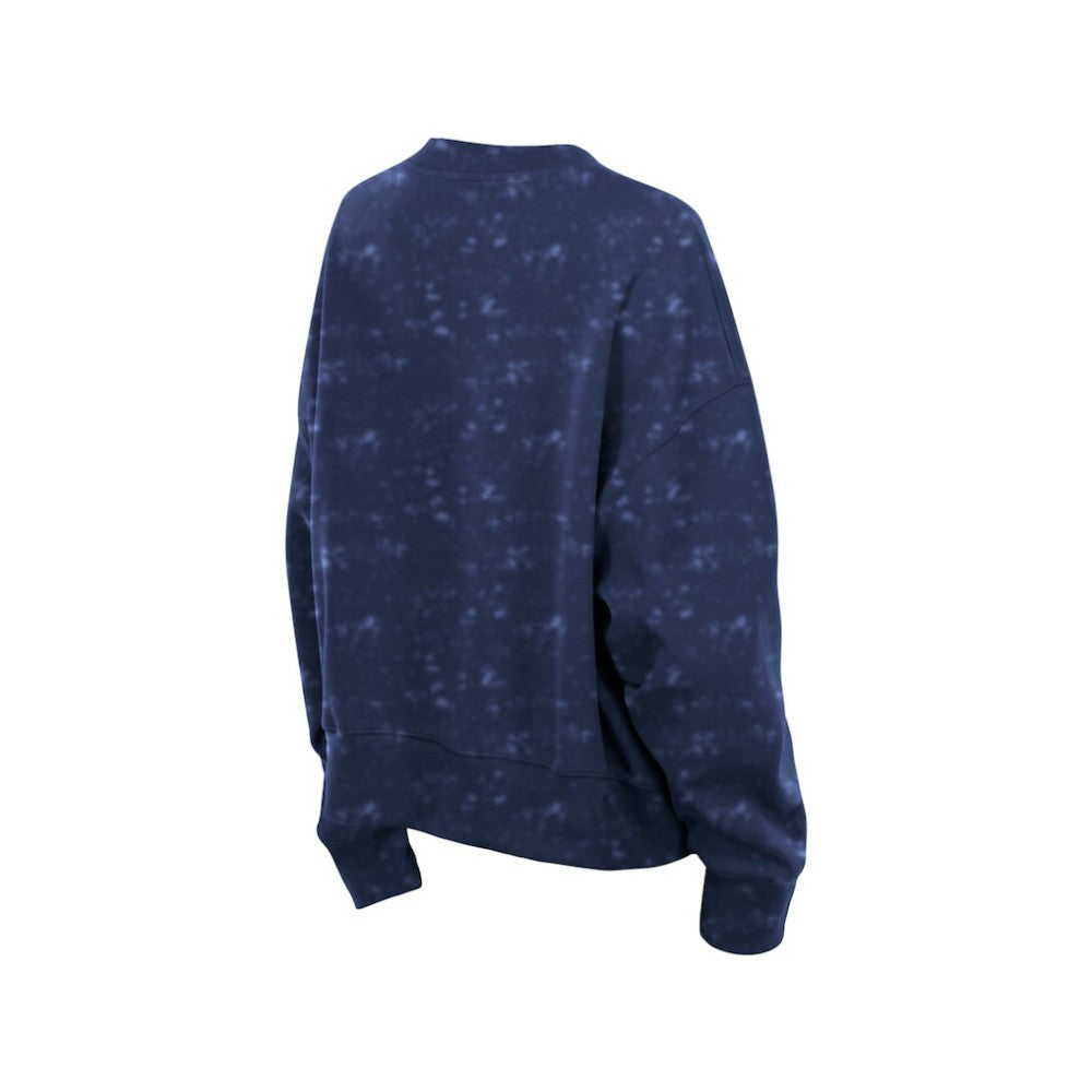 Chicago Cubs New Era Women's Throwback Oversized Boxy Sweatshirt Online