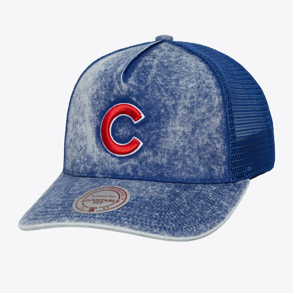 Chicago Cubs Mitchell & Ness Unisex Gameday Adjustable Trucker Hat Near Me
