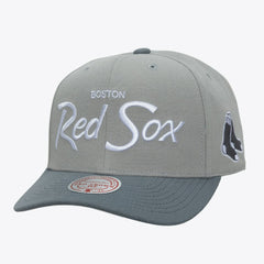Boston Red Sox Mitchell & Ness Thunderstorm Head Coach Pro-Crown Adjustable Hat Online