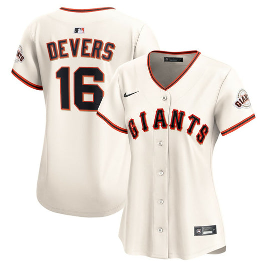 Rafael Devers San Francisco Giants Nike Women's Home Limited Player Jersey - Cream | MLB Jerseys