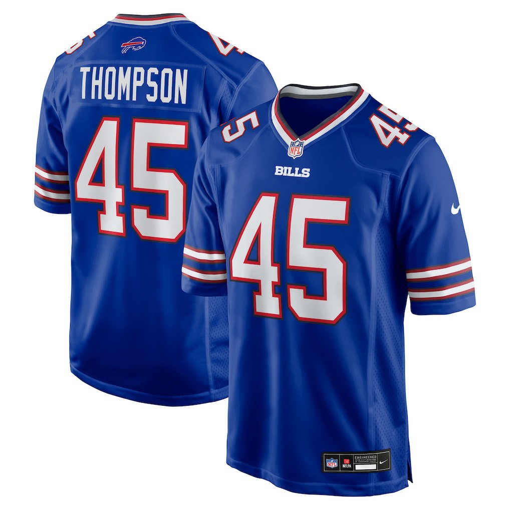 Shaq Thompson Buffalo Bills Team Game Jersey Royal - Nike