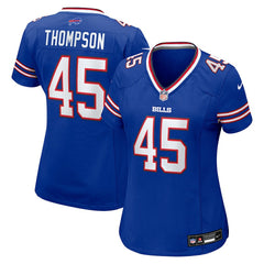 Shaq Thompson Buffalo Bills Women's Team Game Jersey Royal - Nike
