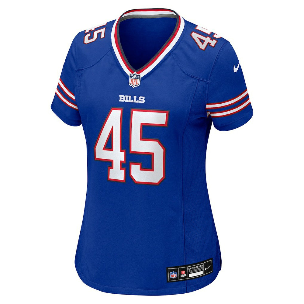 Shaq Thompson Buffalo Bills Women's Team Game Jersey Royal - Nike