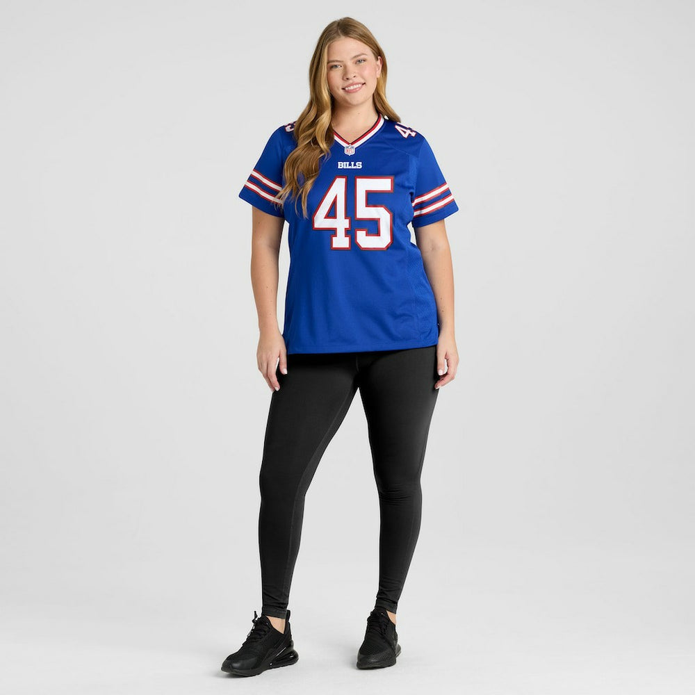 Shaq Thompson Buffalo Bills Women's Team Game Jersey Royal - Nike
