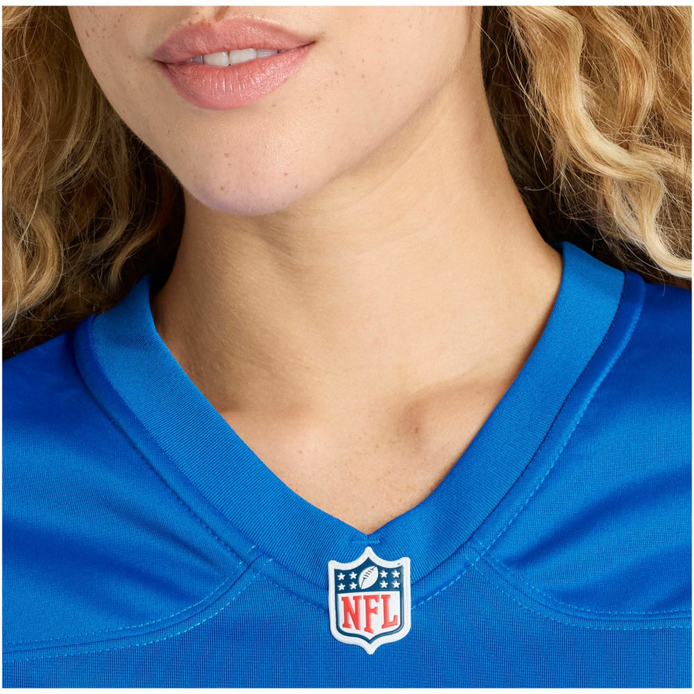 Tyleik Williams Detroit Lions Women's Team Game Jersey Blue - Nike