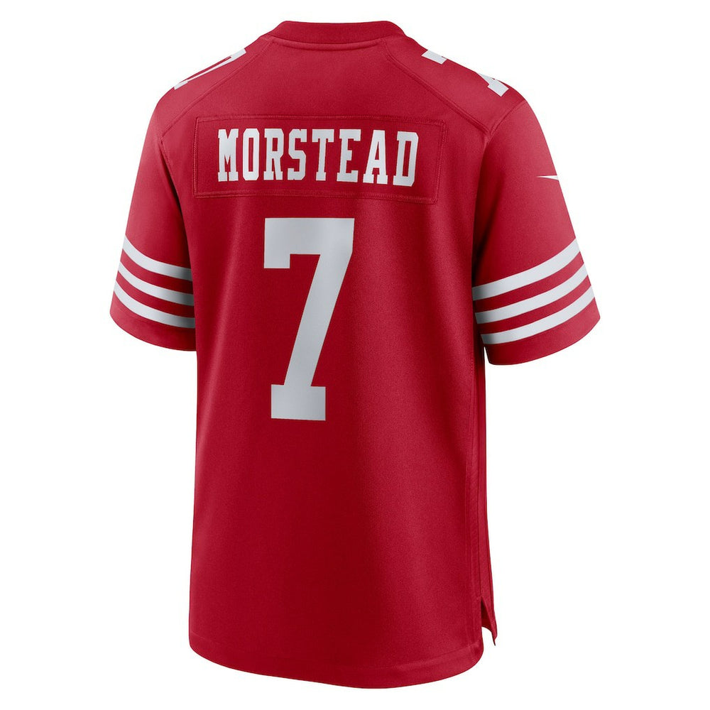 Thomas Morstead San Francisco 49ers Team Game Jersey Scarlet - Nike