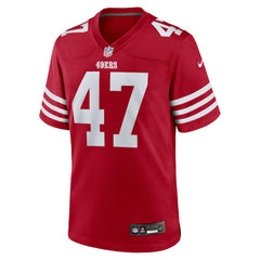 Bryce Huff San Francisco 49ers Team Game Jersey Scarlet - Nike
