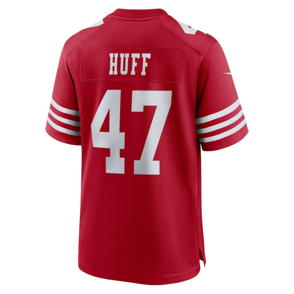 Bryce Huff San Francisco 49ers Team Game Jersey Scarlet - Nike
