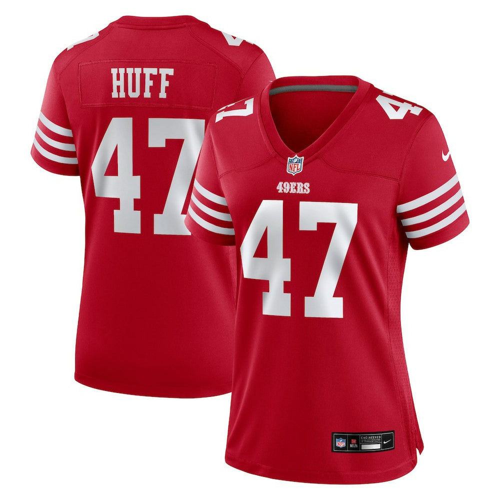 Bryce Huff San Francisco 49ers Women's Team Game Jersey Scarlet - Nike