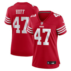 Bryce Huff San Francisco 49ers Women's Team Game Jersey Scarlet - Nike