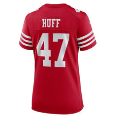 Bryce Huff San Francisco 49ers Women's Team Game Jersey Scarlet - Nike